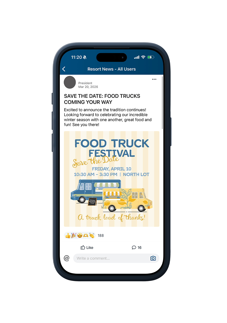 Food Truck Festival Announcement