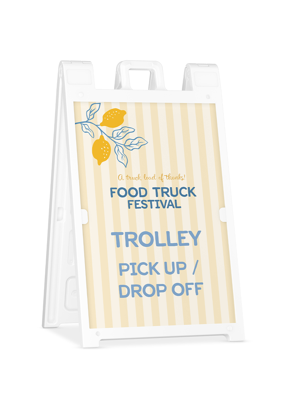 Food Truck Festival Sign
